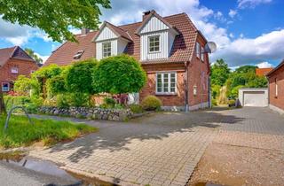 Haus kaufen in 24944 Mürwik, Flensburg - Mürwik: DHH mit ca. 115 m² Wohnfläche, kleiner Gewerbeeinheit und Gartenidylle
