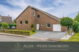 Haus kaufen in 27432 Hipstedt, Hipstedt | Stilvolles Architektenhaus mit Kamin, Garage, Traumgarten und viel Wohnkomfort