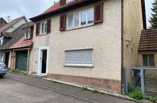 Haus kaufen in 73326 Deggingen, 2-Familienhaus mit Entwicklungspotential & Abriss-Nebenobjekt – zahlreiche Förderungen möglich