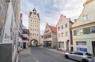 Haus kaufen in 89264 Weißenhorn, Altstadtflair mit Potenzial I denkmalgeschütztes Stadthaus