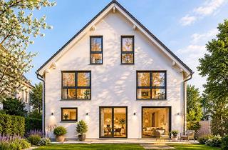 Haus kaufen in 85757 Karlsfeld, KARLSFELD : See fußläufig: gepl. großz. REH auf XXL-Südgrund ab € 796k (schlüsselfertig)