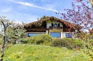 Haus kaufen in 82418 Murnau, Rohdiamant mit spektakulärem Alpenblick: Landhaus in ruhiger Hanglage bei Murnau