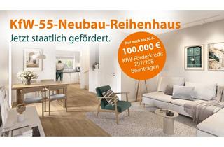 Haus kaufen in Konrad-Lorenz-Platz, 30627 Groß Buchholz, KfW‑55-förderfähiges Neubau‑Reihenmittelhaus, 130 m², 5 Zimmer, eigener Stellplatz | SonnenGärten