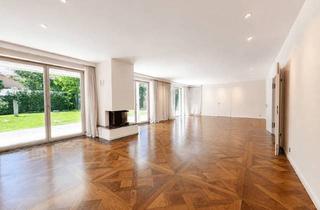 Haus mieten in 81925 Bogenhausen, Repräsentative Villa in bester Lage. Großzügige Räume und schöner Garten.