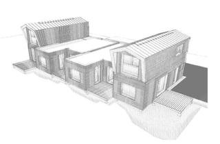 Haus mieten in 79804 Dogern, Tiny House, Bungalow, Wohnen und Arbeiten, Garten, Terrasse, Stellplatz, Neubau