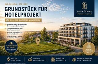 Gewerbeimmobilie kaufen in 94072 Bad Füssing, Grundstück für Hotelneubau in Top-Lage von Europas größtem KurortBad Füssing