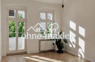 Wohnung kaufen in Chodowieckistraße, 10405 Berlin, Stilvoll sanierte Altbauwohnung mit Süd-Ausrichtung und Balkon im beliebten Winsviertel