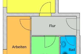 Wohnung mieten in 01809 Heidenau, Verträumte Dachwohnung mit separater Küche in Heidenau!