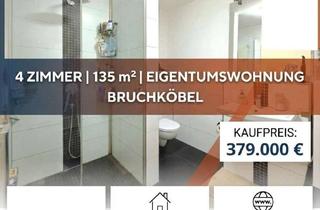 Wohnung kaufen in 63486 Bruchköbel, Sanierte 4-Zi.-OG Wohnung mit zwei Balkonen, zwei PKW Stellplätzen und Garten