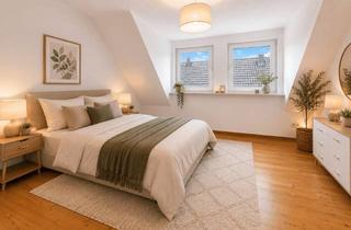 Wohnung kaufen in 13125 Buch, Großzügige 4-Zimmer-Dachgeschosswohnung mit Einbauküche in grünem Berlin-Buch – provisionsfrei