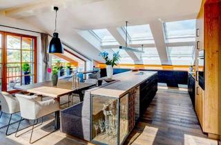 Wohnung kaufen in 83607 Holzkirchen, KENSINGTON - Exklusiv - Moderne Dachgeschosswohnung mit traumhaftem Balkon