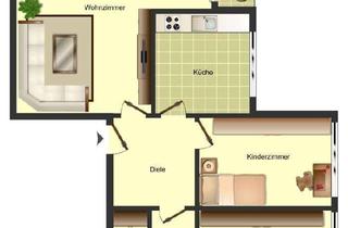 Wohnung mieten in Fritz-Erler-Straße, 59192 Bergkamen, Demnächst frei! 3-Zimmer-Wohnung in Bergkamen City, mit Bodenbelag und Tapeten