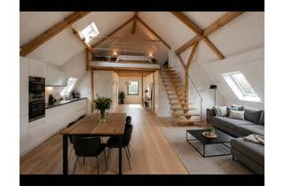 Wohnung mieten in 71334 Waiblingen, Erstbezug nach Sanierung: Helle Dachgeschosswohnung mit Galerie, französischem Balkon und Wärmepumpe