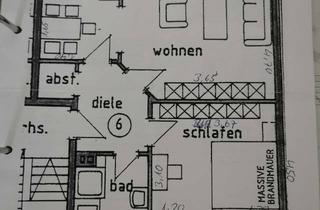 Wohnung mieten in Schwabstraße 6/1, 72810 Gomaringen, Gomaringen: 2,5-Zimmer-Dachgeschosswohnung mit praktischem Grundriss