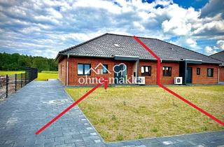 Einfamilienhaus kaufen in 29323 Wietze, Noch 2 von 4 verfügbar|Neubau-Doppelhaushälfte|120qm Wohnfläche + 80 m² Ausbaureserve|Feldblick