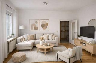 Wohnung mieten in 38820 Halberstadt, 73 m² Altbauwohnung mit Garten, Balkon und Ausbaureserve zur Maisonette