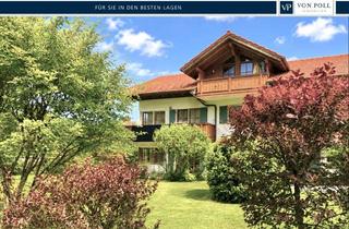 Wohnung kaufen in 83346 Bergen, Sonnendurchflutete Erdgeschosswohnung mit großem Garten in Bestlage von Bergen