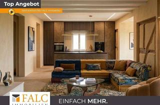 Wohnung kaufen in 51588 Nümbrecht, Wohnen über den Dächern von Marienberghausen – Luxus im historischen Fachwerkhaus