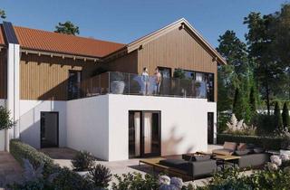 Einfamilienhaus kaufen in 94362 Neukirchen, Hanglage de Luxe: Modernes Familien-Domizil auf zwei Ebenen & Wellness-Bad