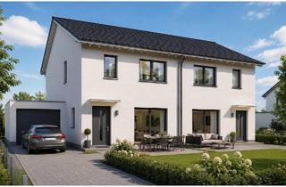Doppelhaushälfte kaufen in 94522 Wallersdorf, Wallersdorf - Neubau-Doppelhaushälfte - ca. 140 m² Wohnfläche Schlüsselfertig