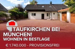 Haus kaufen in 82024 Taufkirchen, Taufkirchen - Taufkirchen b. München! Mehrgenerationenobjekt mit zwei Wohnhäuser (251027-EFH)