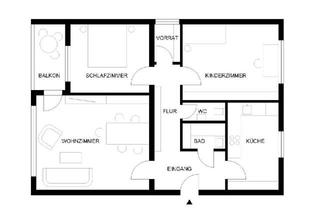 Wohnung kaufen in 71642 Ludwigsburg, Ludwigsburg - Privatverkauf einer 3-Zimmer Wohnung im 2. OG in Ludwigsburg