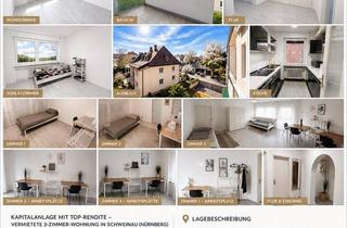 Wohnung kaufen in 90441 Nürnberg, Nürnberg - 3 Zimmer Wohnung in Schweinau TOP Vermietet