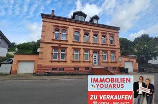 Mehrfamilienhaus kaufen in 66564 Ottweiler, Ottweiler - Freistehendes Mehrfamilienhaus, 4 Wohneinheiten, Garten, Garage, Halle Lagerplatz