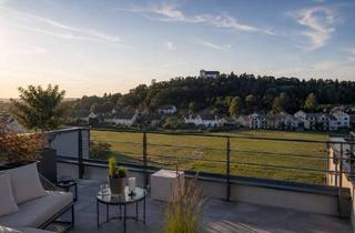 Penthouse kaufen in 64405 Fischbachtal, Ein unbezahlbarer Ausblick -Exklusives Penthouse auf zwei Ebenen mit Blick auf Schloss Lichtenberg
