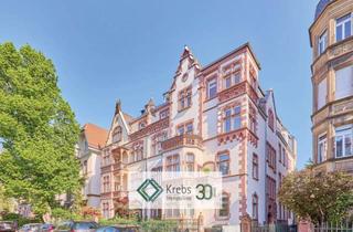 Wohnung kaufen in 69115 Weststadt, Altbaujuwel in der Heidelberger Weststadt: repräsentative 6-Zimmer-Wohnung mit Stellplatz und Balkon