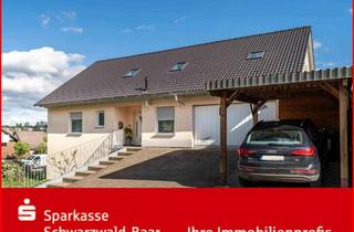 Wohnung kaufen in 78078 Niedereschach, Wohnkomfort mit besonderem Flair in Erd- und Dachgeschoss