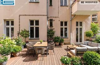 Wohnung kaufen in Mindener Straße 24, 10589 Charlottenburg, Bezugsfreie Einzimmerwohnung mit eigenem Garten