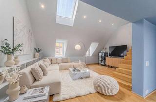 Loft kaufen in 80333 Maxvorstadt, Großzügige Räume, historischer Charme – Duplex-Wohnen mit Loftcharakter!