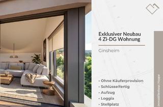 Wohnung kaufen in 65462 Ginsheim-Gustavsburg, Exklusive 4-Zimmer DG Wohnung im von Ginsheim
