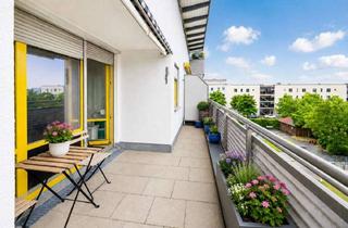 Wohnung kaufen in 81829 München, Charmante Dachgeschosswohnung mit sonniger Dachterrasse in gepflegter Wohnanlage