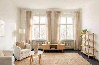 Wohnung kaufen in Gneisenaustraße 16, 10961 Kreuzberg, HOMESK - Altbauklassiker im Bergmannkiez – 3 Zimmer mit historischem Charme