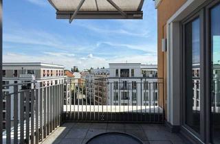 Penthouse mieten in Siegfried-Hirschmann-Park, 10245 Friedrichshain, Seltene Gelegenheit: 125 m² Penthouse-Wohnung mit 3 Balkonen in Friedrichshain