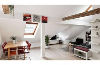 Wohnung mieten in 89073 Oststadt, Helle 2,5-Zimmer-Dachgeschosswohnung mit Tageslichtbad in der Ulmer Oststadt