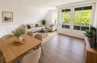 Wohnung mieten in 21266 Jesteburg, Charmante, frisch renovierte 4-Zimmer-Wohnung mit 2 Balkonen, Sauna, Weitblick und Fahrstuhl