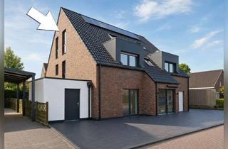 Wohnung mieten in 46325 Borken, Modern wohnen über zwei Ebenen: Maisonette mit Balkon und Klimaanlage
