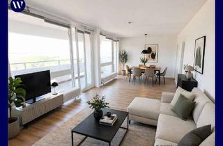Wohnung mieten in Kurt-Schumacher-Straße 12, 38102 Braunschweig, Genießen Sie das Wohnen mit Fernblick! Frisch renoviert im 19. OG - 3 Zimmer + 2 Balkone + Aufzug