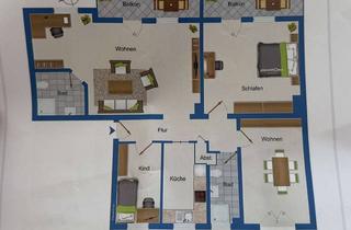 Wohnung mieten in Fritz-Werner-Straße 22, 12107 Berlin, Familienfreundliche 4-Zimmer-Wohnung mit zwei Bädern & Balkonen