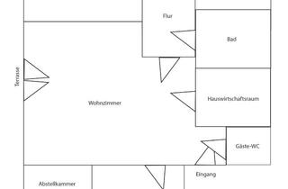 Wohnung mieten in 37242 Bad Sooden-Allendorf, Moderne 3-Zimmer-Erdgeschosswohnung mit Terrasse und Garten in ruhiger Lage