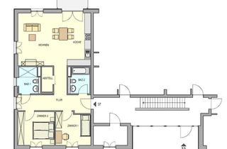 Wohnung mieten in Blumenstraße 33, 01689 Weinböhla, Großzügige Neubau-3-Raum-WE in Weinböhla