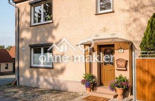 Haus kaufen in Anger 54, 06493 Harzgerode, Willkommen im neuen Zuhause: Gemütliches Wohnhaus mit großer Scheune, Garten & Gästehaus