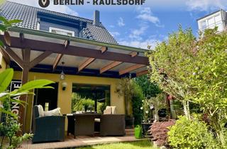 Doppelhaushälfte kaufen in 12621 Kaulsdorf, Kaulsdorf: Doppelhaushälfte mit überdachter Terrasse und Carport