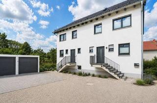 Doppelhaushälfte kaufen in 84061 Ergoldsbach, Jetzt schnell sein! Neubau-Doppelhaushälfte in Ergoldsbach mit Garten, Garage und KfW-55-Standard