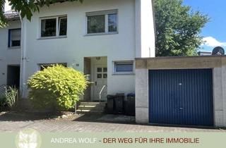 Haus kaufen in 63303 Dreieich, Das Haus mit dem schönsten Blick am Ort, real geteiltes REH, 5 Zimmer, Südgarten, Südbalkon, Garage