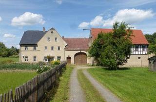 Haus kaufen in 04603 Nobitz, Denkmalgeschütztes historisches Bauerngehöft mit Scheune, Stallgebäude und ca. 1 ha Land in Nobitz