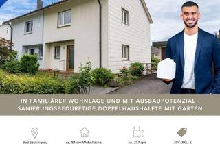 Haus kaufen in Hornsteinweg 15, 79713 Bad Säckingen, LFI | Für Familien in bester Wohnlage - Renovierungsbedürftiges Haus mit Garten & Ausbaupotenzial